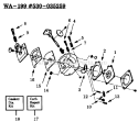 Page A Diagram and Parts List for GTI18  Weed Eater Trimmer